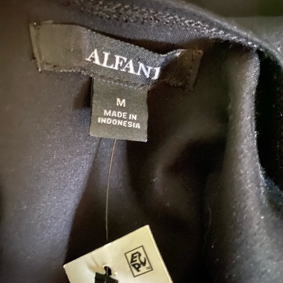 Women’s Black Alfani Dress Size Medium - Picture 3 of 4